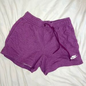 Nike Purple Athletic Shorts